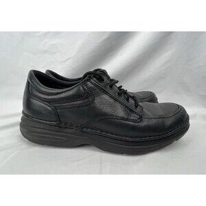 Wonderlite Vinnie Shoes Mens 10 Black Leather Comfort Casual Walking